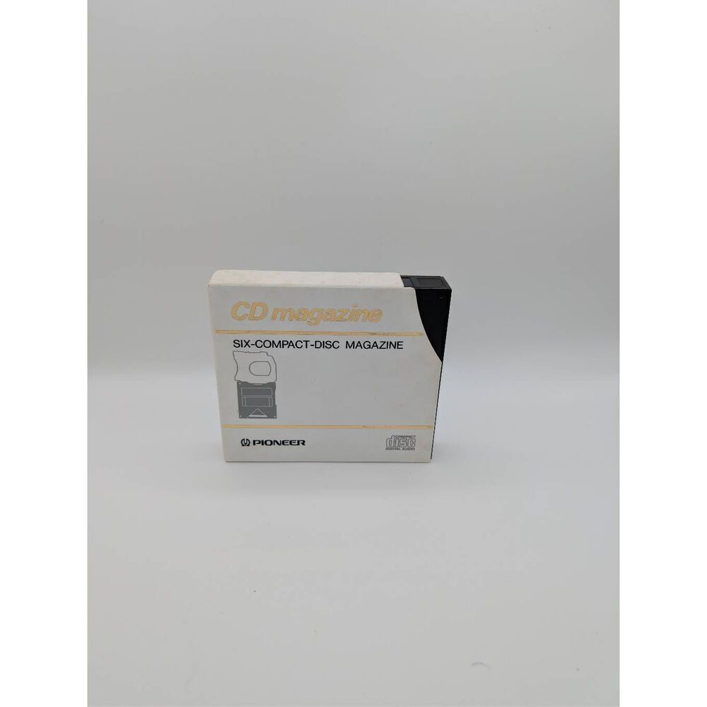 CD Player Six Compact Disc Magazine CD Accessory